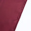 Premium Polyester 90"x156" Rectangle Tablecloth Burgundy - Seamless 220GSM Stain-Resistant Table Cover