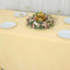 Premium Polyester 90"x132" Rectangle Tablecloth Champagne - Seamless 220GSM Stain-Resistant Table Cover