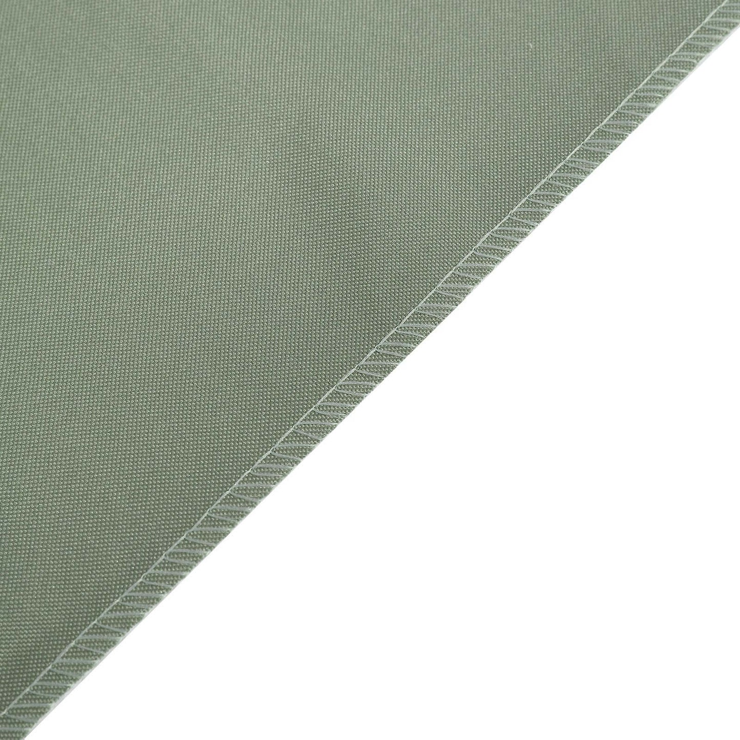 5 Pack Polyester Chair Sashes Dusty Sage Green 6"x108"