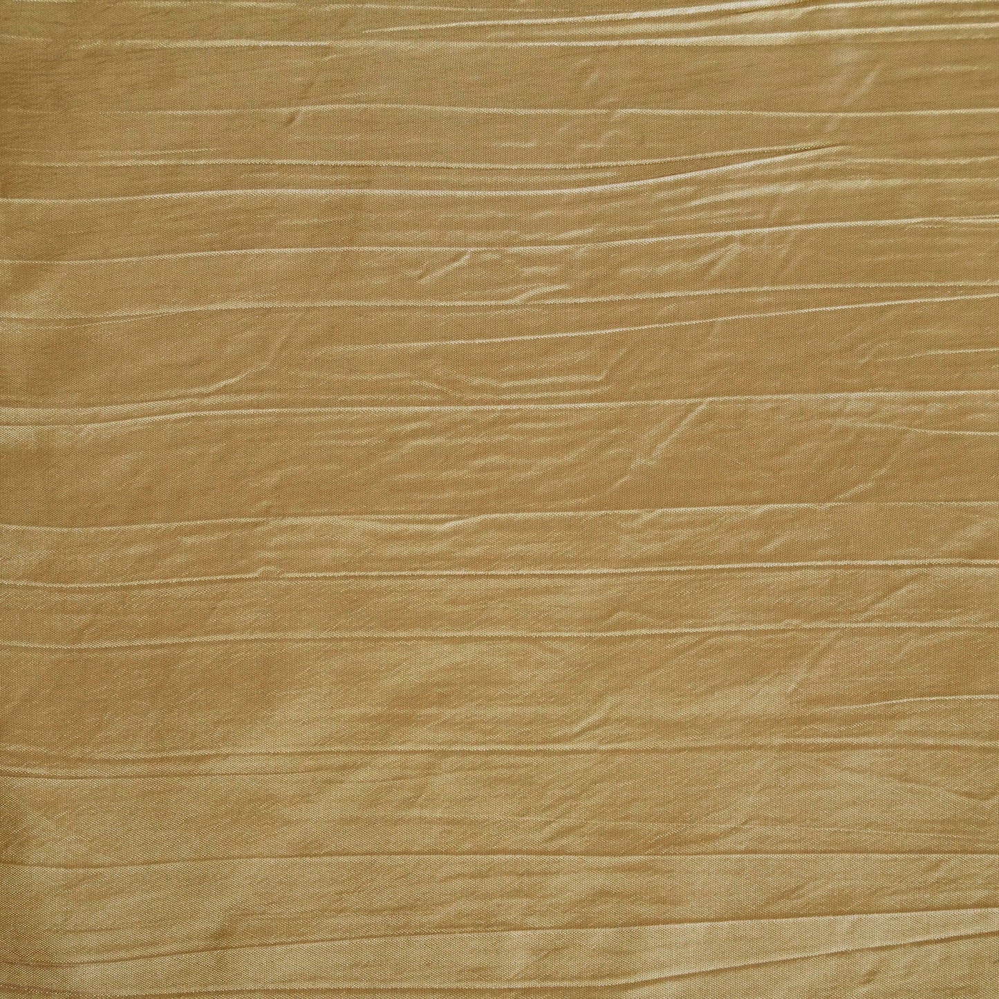 Taffeta 60"x102" Rectangle Tablecloth Gold - Accordion Crinkle Design for Modern Gatherings