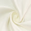 Lamour Satin 60"x102" Rectangle Tablecloth Ivory - Durable & Silky Soft Feel Table Cover
