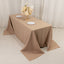 Premium Polyester 90"x132" Rectangle Tablecloth Nude - Seamless 220GSM Stain-Resistant Table Cover