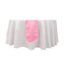 Lamour Satin 12"x108" Table Runner Pink - Smooth & Lustrous Finish