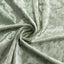 Premium Crushed Velvet 60"x102" Rectangle Tablecloth Sage Green - Reusable Soft Table Cover