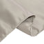 Lamour Satin 72"x72" Table Overlay Square Tablecloth Silver - Smooth Finish Table Topper