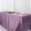 Satin Rectangular 90"x132" Tablecloth Violet Amethyst - Seamless Table Cover