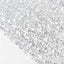 2 Pack Silver Sequin Event Curtain Drapes with Rod Pockets, Seamless Backdrop Event Panels - 8ftx2ft