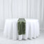 Satin 12"x108" Table Runner Dusty Sage Green - Stylish Table Linen