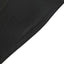 Stretch Spandex 96"x30" Rectangle Table Cover Black with Curved Open Back Design Tailored Professional Look for Tradeshows, Events & Exhibitions
