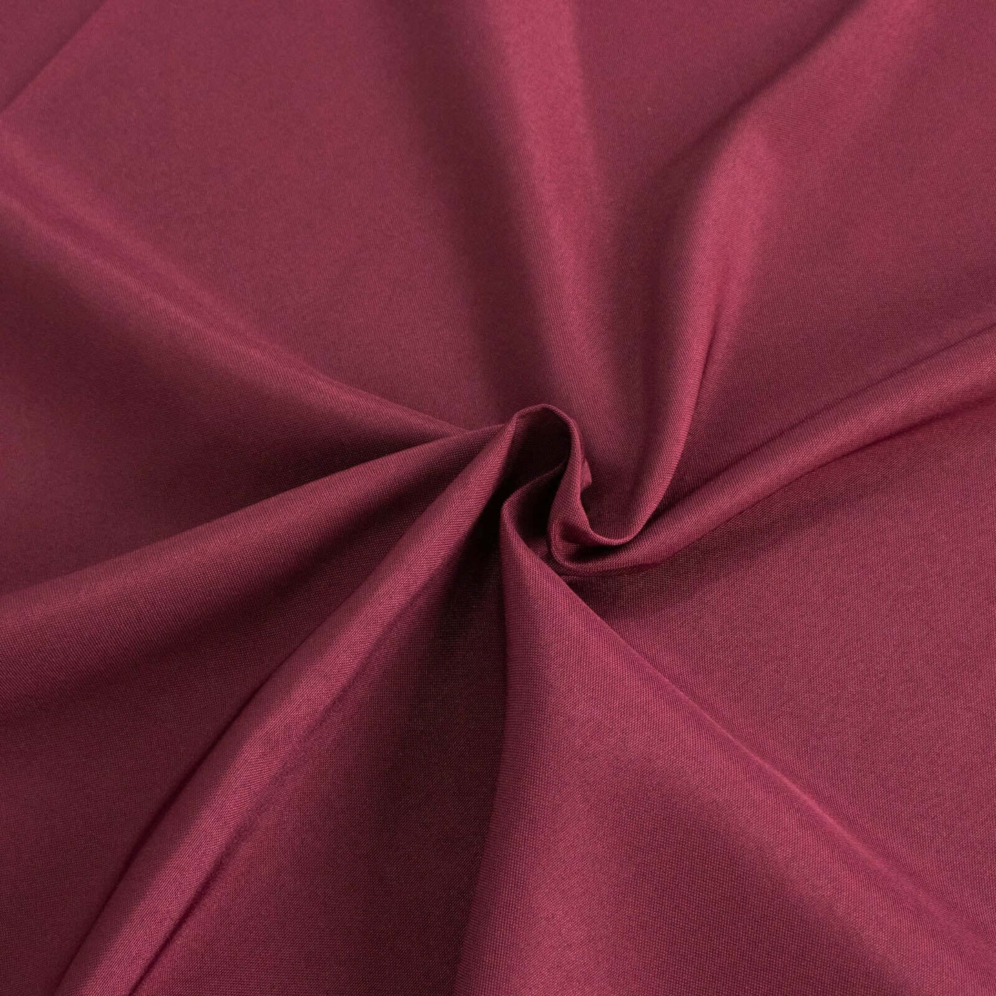 Premium Polyester 90" Round Tablecloth Burgundy - Stain and Wrinkle-Resistant Design with 220GSM Thickness Table Cover