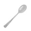 25-Pack Plastic Spoons Clear Silver Glitter Classic Heavy Duty - Decorative Disposable Tableware 7"