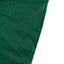 Crinkle Crushed Taffeta Chair Cover for Banquet Chairs Hunter Emerald Green - Reusable Slipcover