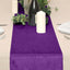 Premium Velvet 12"x108" Table Runner Purple - Sheen Finish Reusable Table Decor