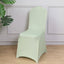 10 Pack Spandex Chair Covers for Banquet Chairs Sage Green - Durable Reusable Stretch Slip-On Covers