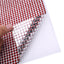 21â€x11" Red Self Adhesive Rhinestone Diamond Sticker Wrap Sheets, DIY Craft Gem Stickers