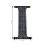 Decorative Rhinestone Alphabet "I" Letter Stickers, Glitter Adhesive Craft Letters Black DIY Sparkle Embellishments 8"