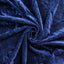 Navy Blue Crushed Velvet Backdrop Curtain â€“ 8ft x 8ft Event Drape with Rod Pocket, Privacy Panel for Photo Booths & Events