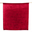 Burgundy Crushed Velvet Backdrop Curtain â€“ 8ft x 8ft Event Drape with Rod Pocket, Privacy Panel for Photo Booths & Events