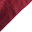 Taffeta 72"x72" Table Overlay Square Tablecloth Burgundy - Accordion Crinkle Table Cover