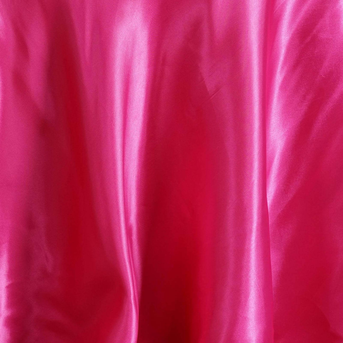 Satin 108" Round Tablecloth Fuchsia - Smooth and Lustrous Table Cover