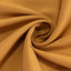 Premium Polyester 90" Round Tablecloth Gold - Stain and Wrinkle-Resistant 220GSM Table Cover for Weddings & Event Decor