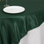 Lamour Satin 72"x72" Table Overlay Square Tablecloth Hunter Emerald Green - Smooth Finish Table Topper