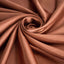 Satin 108" Round Tablecloth Terracotta (Rust) - Smooth and Lustrous Table Cover