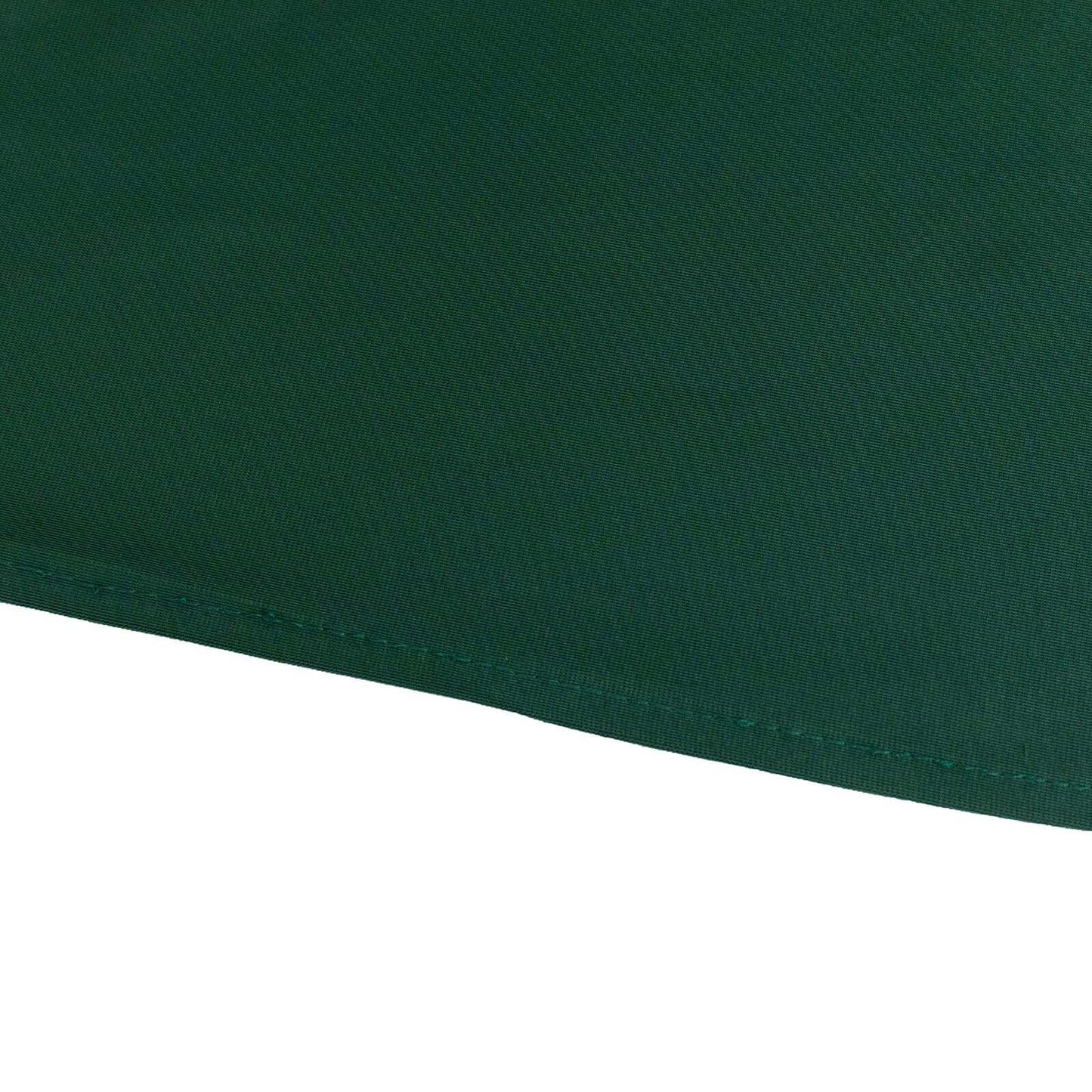 Scuba Rectangular 90"x156" Tablecloth Hunter Emerald Green - Wrinkle Free, Stain Resistant & Seamless Table Cover