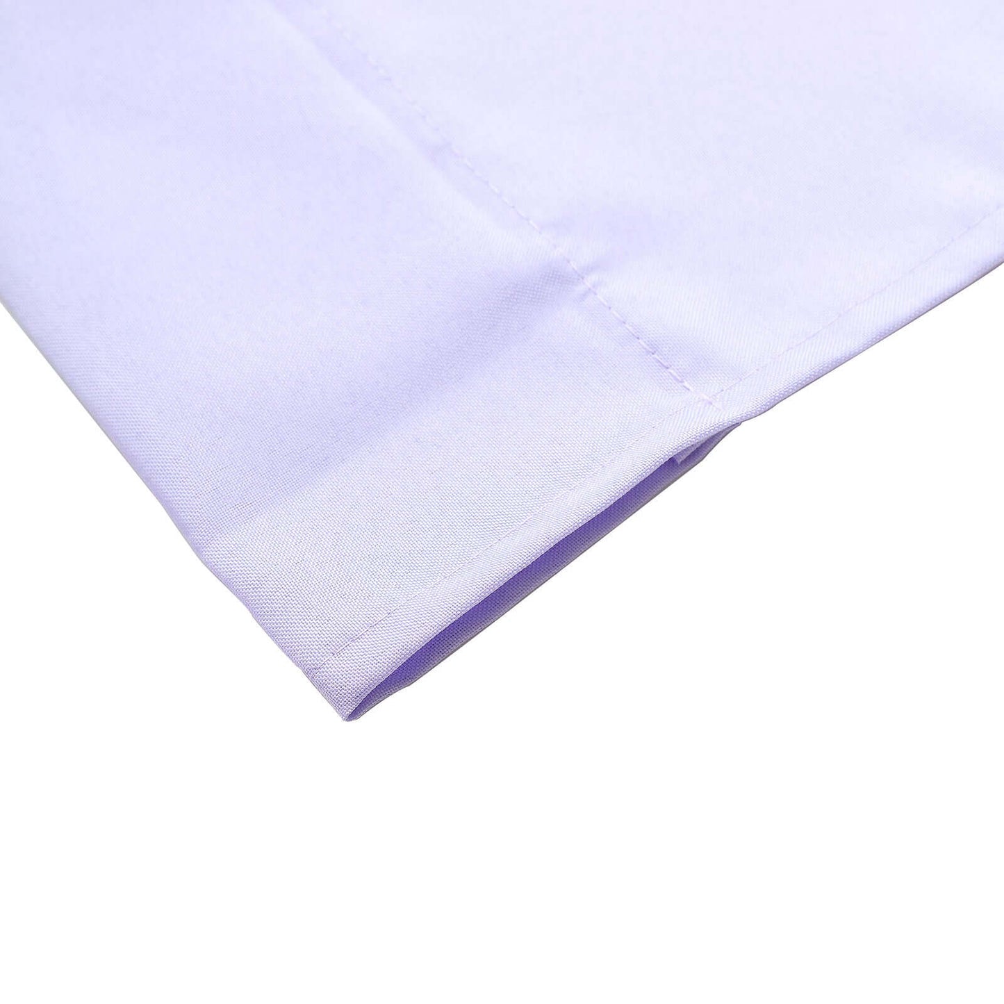 2 Pack Lavender Lilac Polyester Event Curtain Drapes, 10ftx8ft Backdrop Event Panels With Rod Pockets 130 GSM