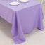 Premium Polyester 60"x126" Rectangle Tablecloth Lavender Lilac - Stain-Resistant 220GSM Finish Table Cover