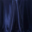 Satin Rectangular 90"x132" Tablecloth Navy Blue - Seamless Table Cover