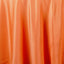 Polyester 132" Round Tablecloth Orange - Seamless Chic Table Cover