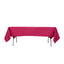 Lamour Satin 60"x102" Rectangle Tablecloth Fuchsia - Durable & Silky Soft Feel Table Cover