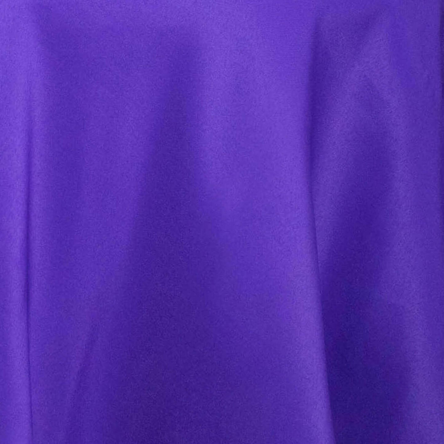 Premium Polyester 90"x132" Rectangle Tablecloth Purple - Seamless 220GSM Stain-Resistant Table Cover