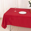 Polyester 60"x102" Rectangle Tablecloth Wine - Durable and Stylish Table Cover