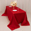 Lamour Satin 90"x132" Rectangle Tablecloth Red - Soft & Silk-Like Seamless Table Cover