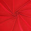 Stretch Spandex 6ft Rectangle Tablecloth Red - Durable Form-Fitting Table Cover