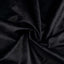Premium Velvet 120" Round Tablecloth Black - Reusable Soft & Seamless Table Cover for Upscale Events