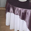 Satin 72"x72" Table Overlay Square Tablecloth Violet Amethyst - Smooth Finish Table Cover