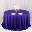 Scuba Round 132" Tablecloth Purple - Wrinkle Free & Stain Resistant Seamless Table Cover