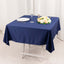 Scuba Square 54"x54" Tablecloth Navy Blue - Wrinkle Free & Stain Resistant Table Cover