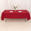 Polyester 60"x102" Rectangle Tablecloth Wine - Durable and Stylish Table Cover