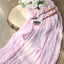 Gauze Cheesecloth 10ft Table Runner Pink - Rustic Boho Style