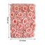 11 Sq ft. Blush and Cream 3D Silk Rose and Hydrangea Flower Wall Mat Backdrop - 4 Artificial Panels