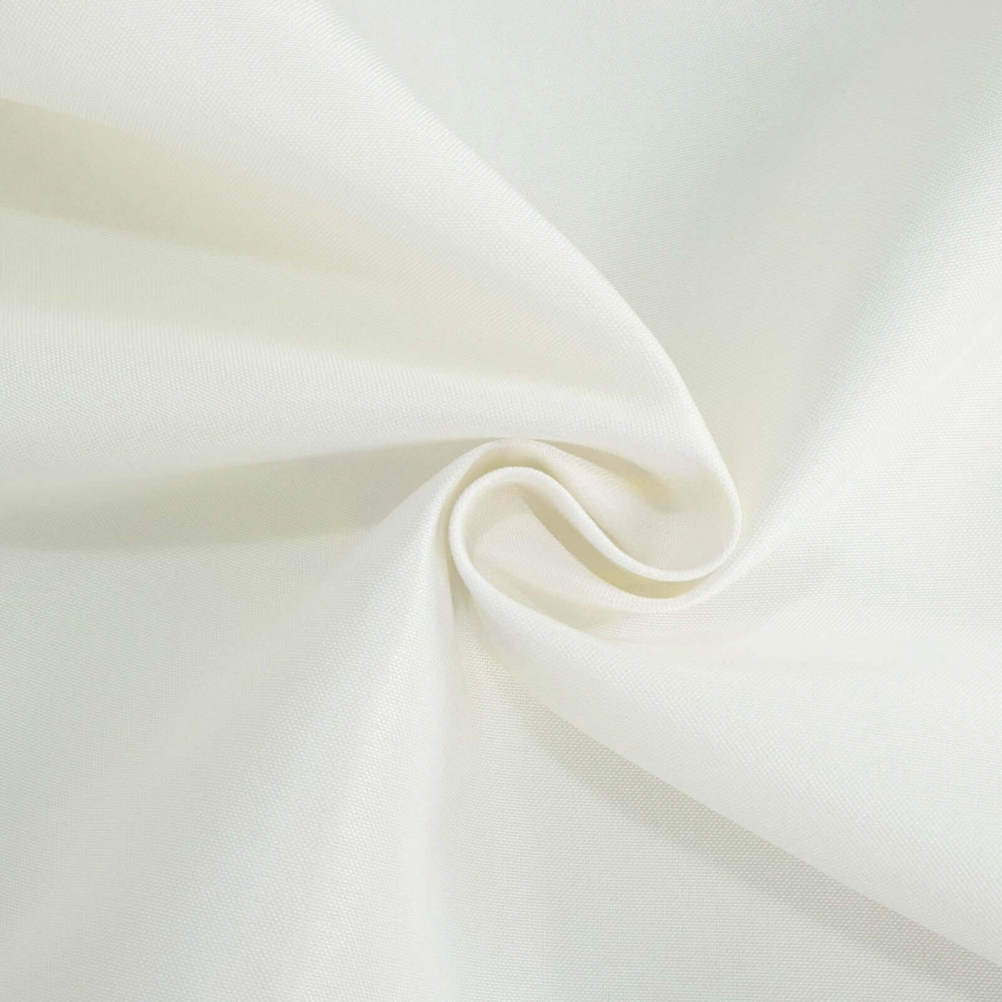 Premium Polyester 90" Round Tablecloth Ivory - Stain and Wrinkle-Resistant Design with 220GSM Thickness Table Cover