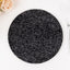 6-Pack Acrylic Round Charger Plates 13" in Black with Silver Glitter Abstract Lines Pattern, Decorative Dinner Party Charger Tableware