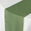 Polyester 12"x108" Table Runner Olive Green - Durable & Wrinkle-Resistant Table Decor