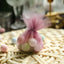 25 Pack 9" Dusty Rose Sheer Nylon Tulle Circles Favor Wrap Craft Fabric, DIY Candy Favor Wraps