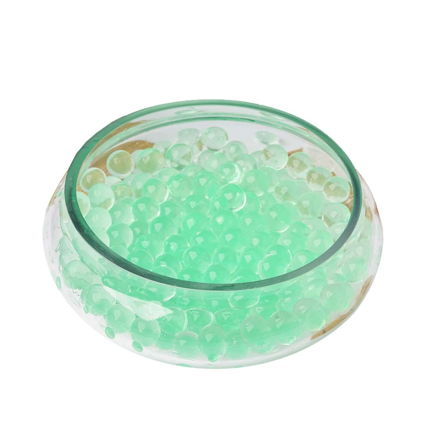 Water Gel Beads Vase Filler Apple Green - Large Nontoxic Jelly Balls for Floating Candles & Floral Displays 10g