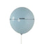 10 Pack Matte Pastel Ice Blue Biodegradable Balloons 18", Round Eco-friendly Thick Latex Party Balloons